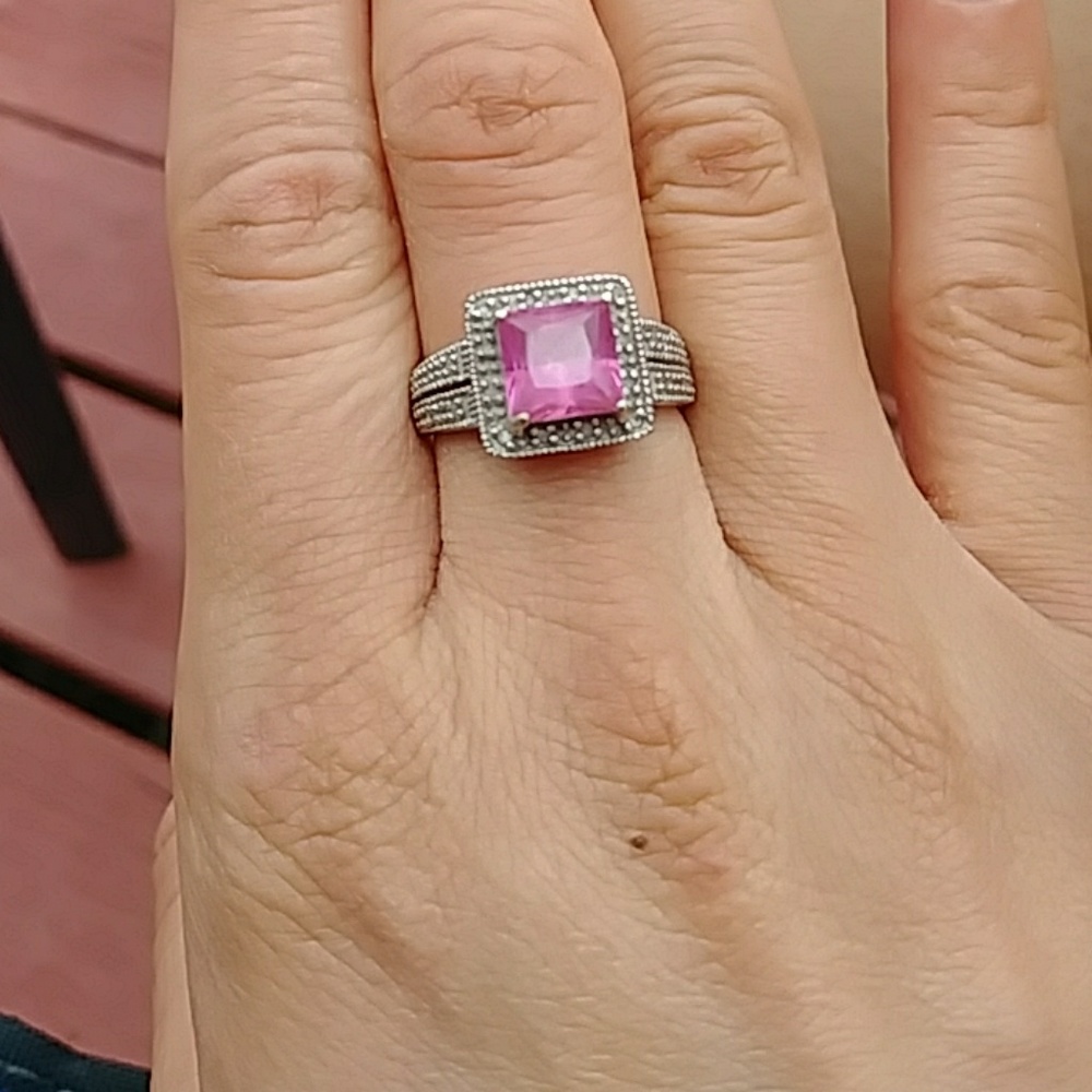 Ring sapphire